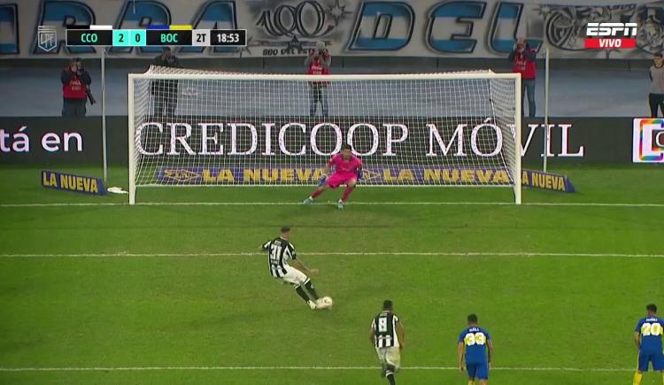Imagen de Un penal con el VAR como doble protagonista