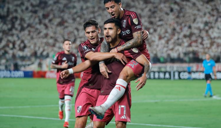 Imagen de River debutó con un triunfo importante en la Copa Libertadores ante Universitario