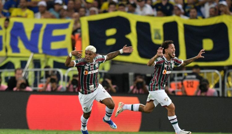 Imagen de Bombazo, gol y expulsión: John Kennedy le dio el título a Fluminense en el alargue