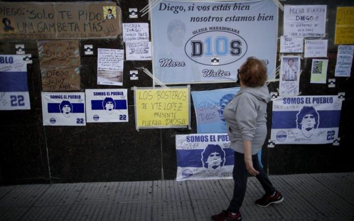 Imagen de MARADONA YA DEJÓ LA CLÍNICA OLIVOS