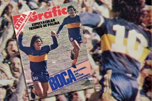 Imagen de A 45 años de Maradona campeón con Boca