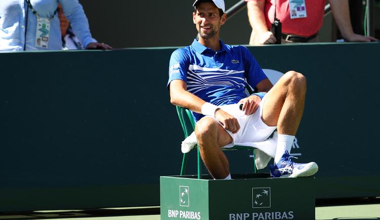 Imagen de EL DEJA VU DE NOVAK DJOKOVIC EN INDIAN WELLS