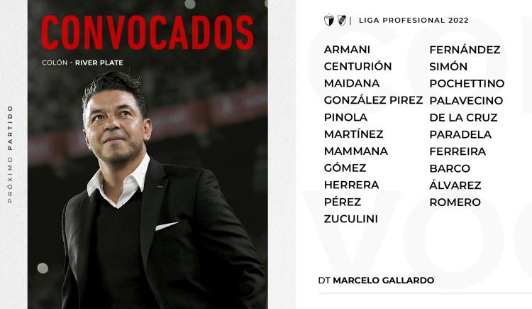 Imagen de Dos regresos en River para el miércoles