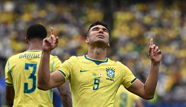 Imagen de Brasil logró una remontada agónica ante Japón y Casemiro alcanzó un histórico récord de imbatibilidad