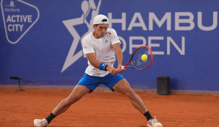 Imagen de Sebastián Báez tuvo un debut arrollador en el ATP 500 de Hamburgo