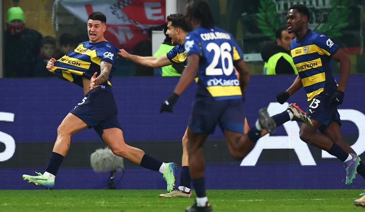 Imagen de Parma cerró el año con un gol argentino que le valió la victoria
