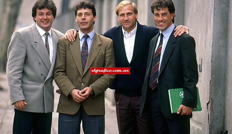 Imagen de 1992. Los nuevos técnicos vienen marchando