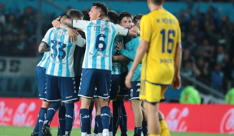 Imagen de En un final infartante, Racing le ganó 2-1 a Boca