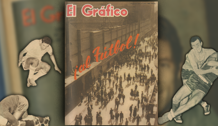 Imagen de 1957. ¡Al fútbol!