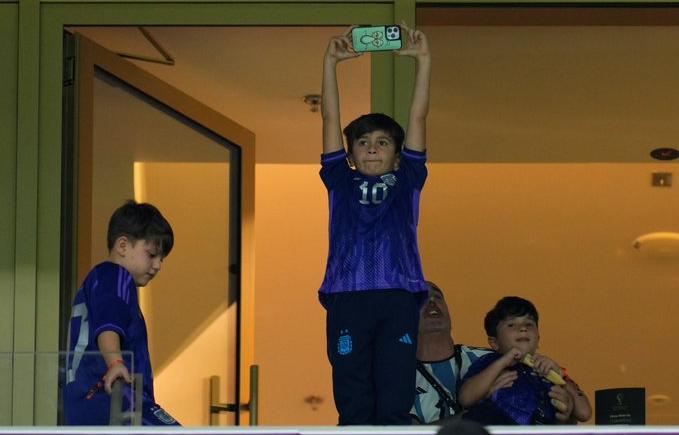 Imagen de "Muchachos", la carta de Thiago Messi que se hizo viral