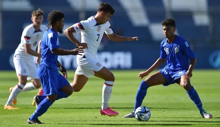 Imagen de Mundial Sub 20: Estados Unidos goleó a Fiji y puso un pie en octavos