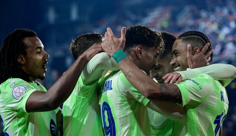Imagen de Barcelona volvió a golear a Valencia y se metió entre los cuatro mejores de la Copa del Rey