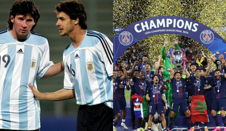 Imagen de A lo Messi: la figura del campeón de la Champions que tiene de ídolo a Pablo Aimar