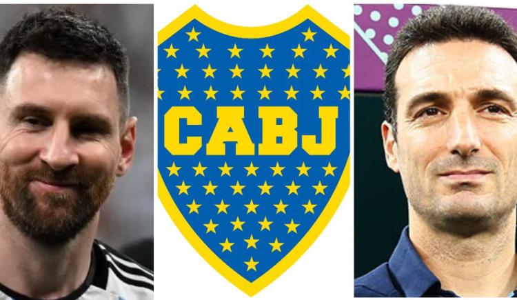 Imagen de El punto en común que une a Boca con Messi y Scaloni