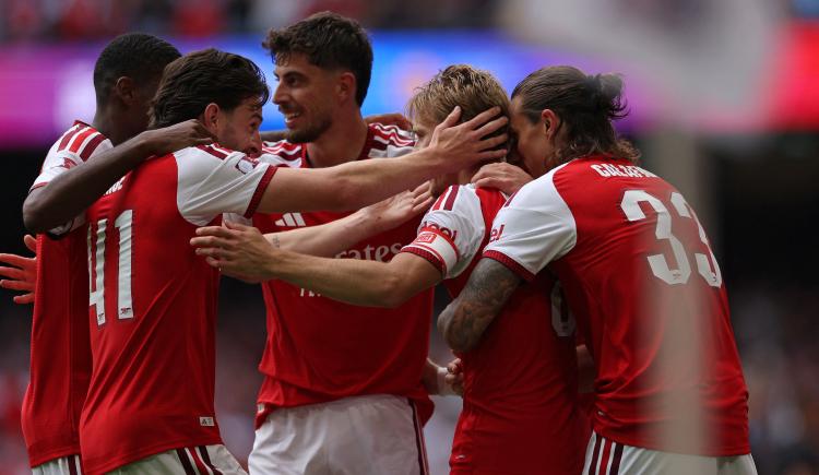 Imagen de Arsenal dio un recital de fútbol y le ganó la Community Shield a Manchester City