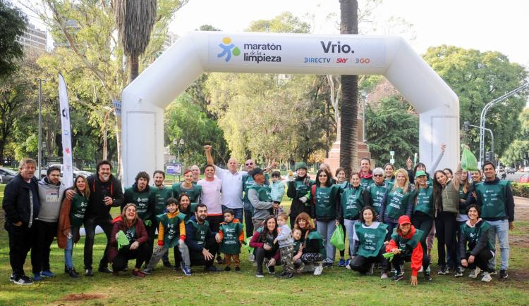 Imagen de Se realizó en la Ciudad Buenos Aires la Maratón de la Limpieza