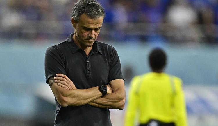 Imagen de Luis Enrique atribuyó la derrota de España a "cinco minutos de descontrol total"