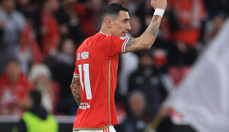 Imagen de Asistencia de Di María y victoria de Benfica en Portugal