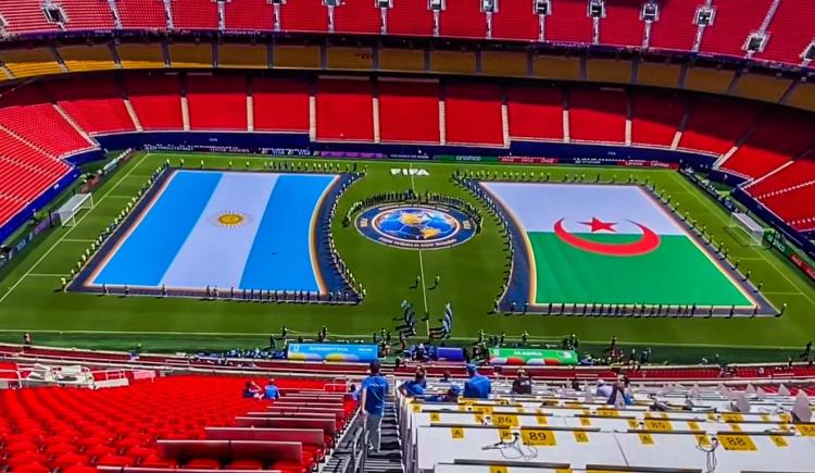 Imagen de Así es el estadio en el que debutará la Selección Argentina ante Argelia en el Mundial