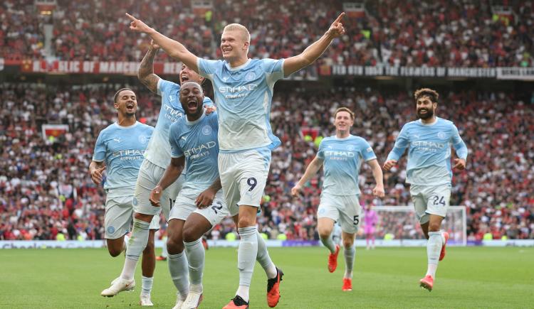 Imagen de El City resiste en Old Trafford: triunfo clásico con gol de Haaland y ovación para Enzo Fernández