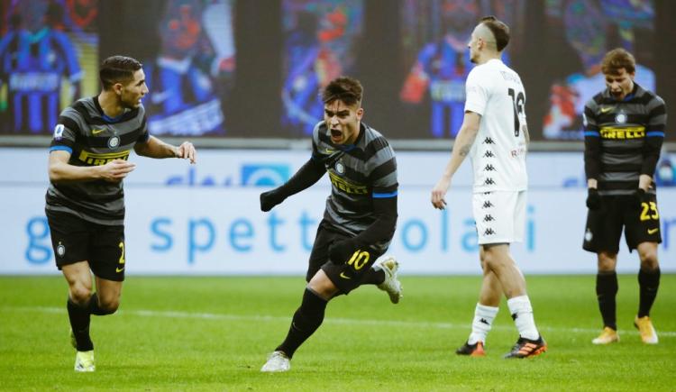 Imagen de GOL Y ASISTENCIA DE LAUTARO EN LA GOLEADA DEL INTER