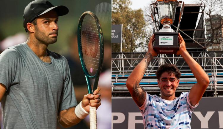 Imagen de Díaz Acosta y Comesaña lideran el listado del cuadro principal del YPF Buenos Aires Challenger