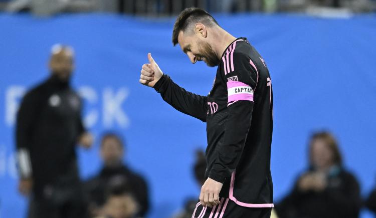 Imagen de Cómo fue el último partido oficial del año de Messi con Inter Miami