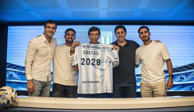 Imagen de Las fiestas se viven en Racing: Gustavo Costas renovó su contrato hasta 2028