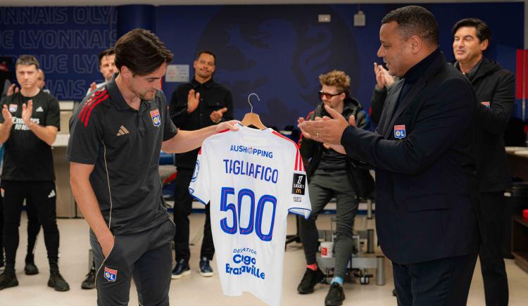 Imagen de Reconocimiento especial: Nicolás Tagliafico fue distinguido en Francia