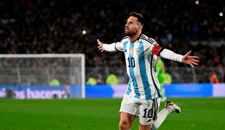 Imagen de Lionel Messi, el líder de la lista para la doble fecha de eliminatorias