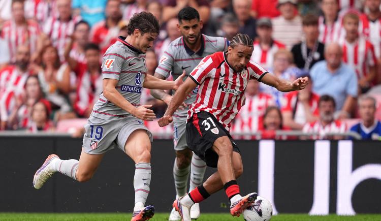 Imagen de Julián Álvarez reapareció y Cuti Romero debutó en la dura derrota de Atlético de Madrid