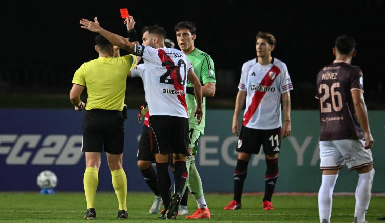 Imagen de River apelará ante la Conmebol la expulsión de Santiago Beltrán