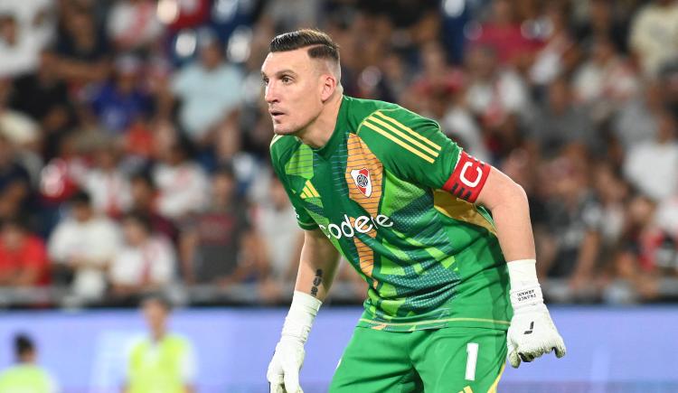Imagen de Las reflexiones de Franco Armani tras el empate de River: valla en cero, apoyo a Borja y elogios a Arce