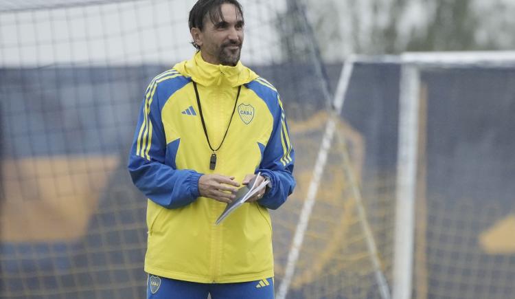 Imagen de El equipo que tiene en mente Diego Martínez para buscar la clasificación de Boca