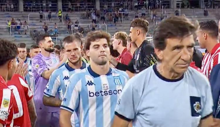 Imagen de Pasillos que sí: Estudiantes y Racing se rindieron tributo mutuo