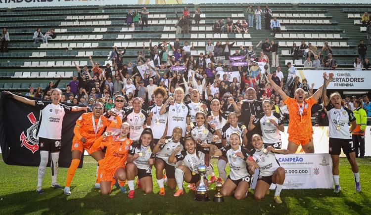 Imagen de Corinthians, tricampeón de la Copa Libertadores femenina