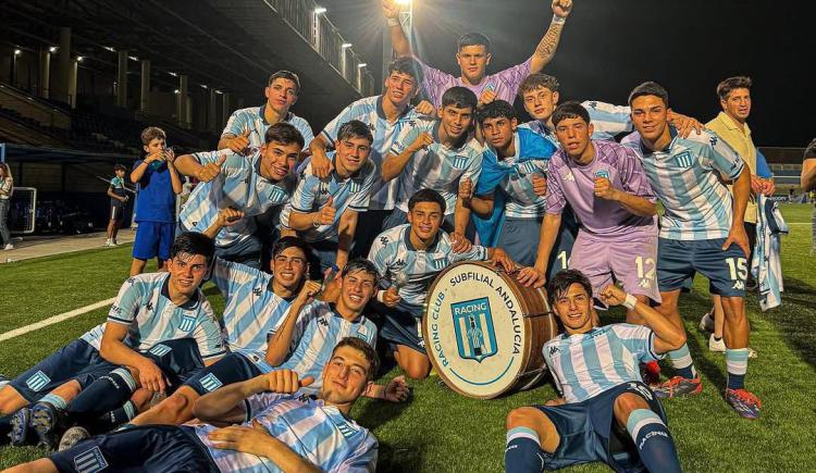 Imagen de Racing derrotó a Real Madrid y se metió en la final del Mundial de Clubes Sub 18