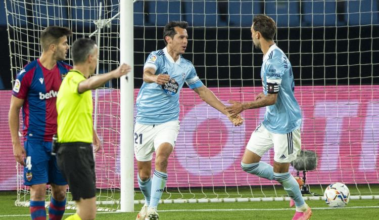 Imagen de SOLARI MARCÓ SU PRIMER TANTO EN CELTA