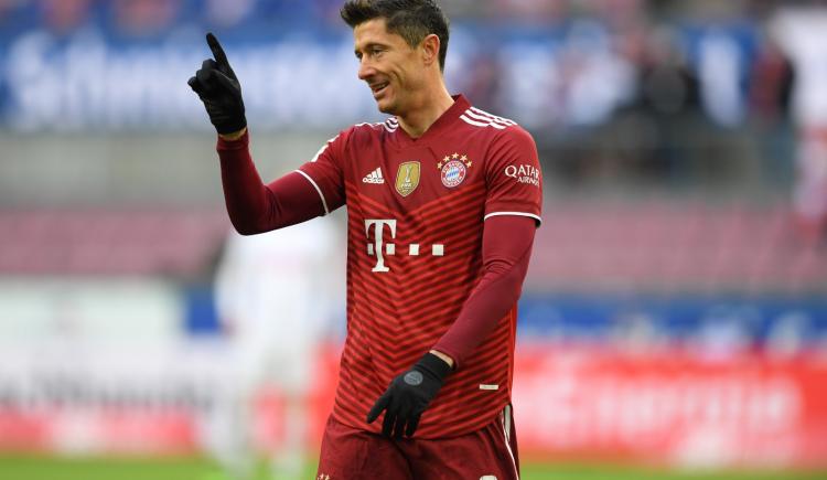 Imagen de HAT-TRICK DE LEWANDOWSKI EN LA GOLEADA DEL BAYERN