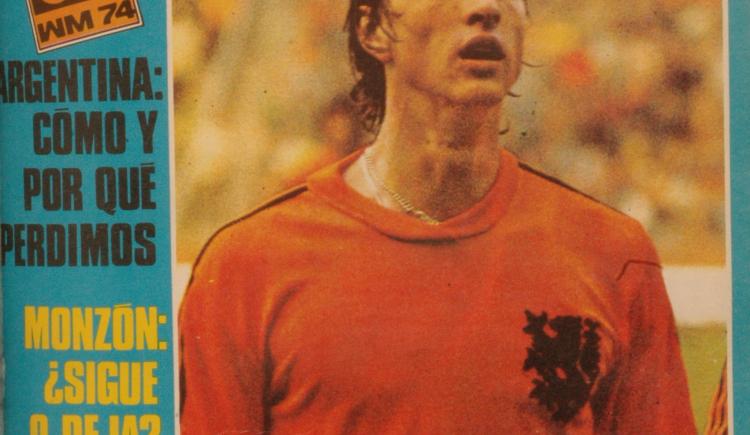 Imagen de 2 de julio de 1974, Johan Cruyff y la "Naranja Mecánica"