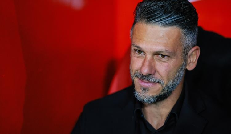 Imagen de Demichelis: insólito momento con una respuesta elegante