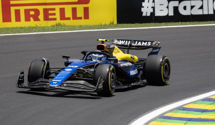 Imagen de Buena actuación de Colapinto en Brasil: finalizó 12° en la sprint