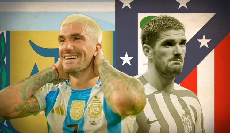 Imagen de Las dos caras de Rodrigo De Paul