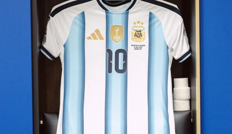Imagen de La formación de la Selección Argentina ante Argelia