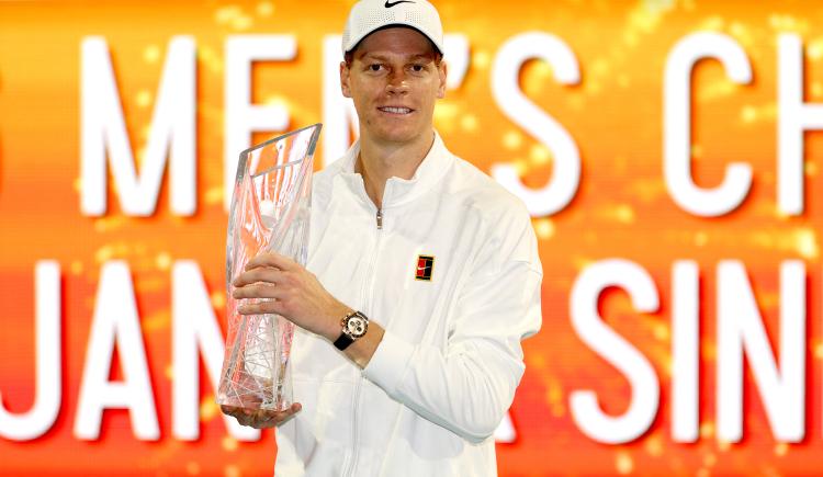 Imagen de Lluvia de tenis: Jannik Sinner gritó campeón en Miami