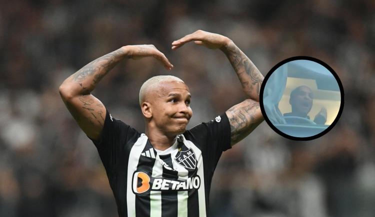 Imagen de El polémico gesto de Deyverson que le sumó picante a River - Atlético Mineiro