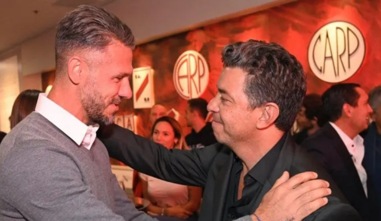 Imagen de Demichelis y Gallardo: tan iguales, tan distintos