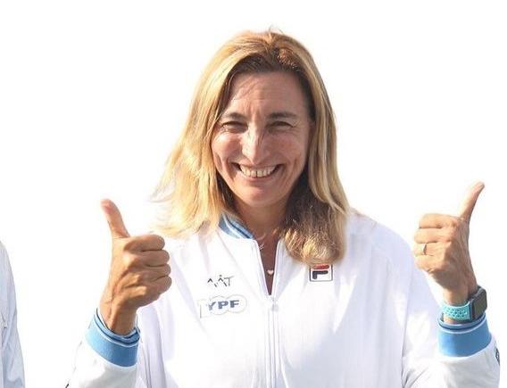 Imagen de Mercedes Paz y el entusiasmo por la proyección del tenis femenino