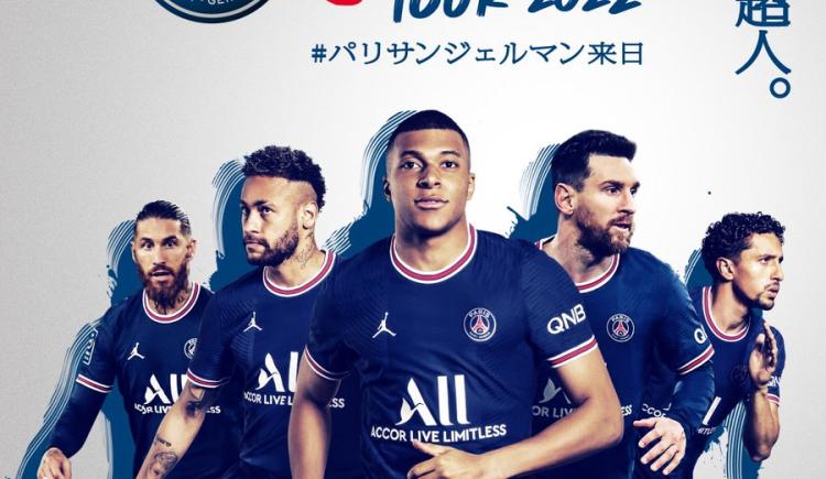 Imagen de El PSG con Lionel Messi y Kylian Mbbapé jugará tres amistosos en Japón