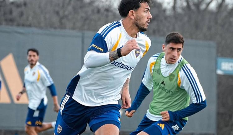 Imagen de Sin Delgado, la formación de Boca para enfrentar a Vélez
